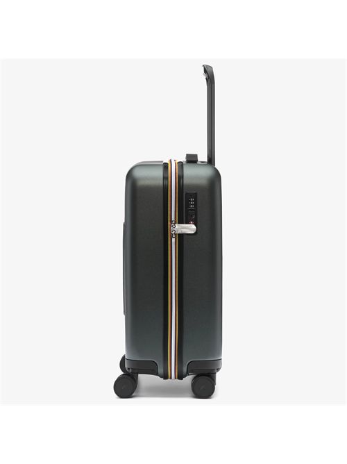 Trolley unisex small colore green K-WAY ACCESSORI | EUDOXIE LOGOWMR